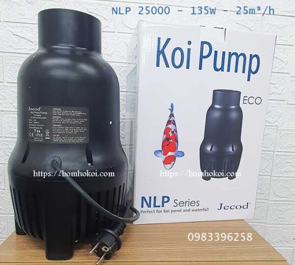 Máy bơm tạt hồ koi Jebao NLP 25000