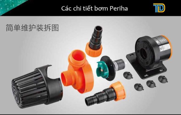 Máy bơm Periha PB 14000 80w (14.0m³/h-6.0m) - Hình ảnh 3